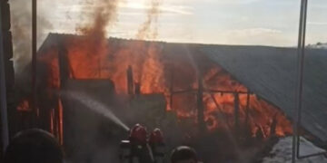 ვიდეო – ახალციხეში საცხოვრებელი სახლი დაიწვა