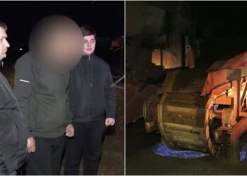 დააკავეს კაცი, რომელმაც ვულკანური წიდის საფქვავი დანადგარი მოიპოვა