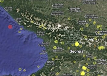 მარტში საქართველოსთან, შავ ზღვაში სამი მიწისძვრა მოხდა