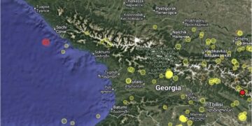 მარტში საქართველოსთან, შავ ზღვაში სამი მიწისძვრა მოხდა