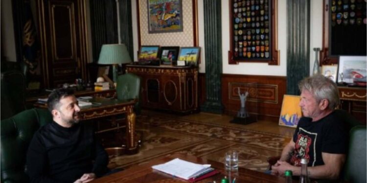 შონ პენი მისი მესამე ოსკარის მისაღებად არ მივიდა – ამის ნაცვლად ის კიევში ჩავიდა