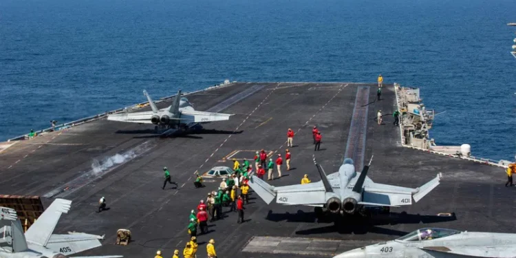 აშშ-ის ცენტრალური სარდლობა – ირანის მიერ გაშვებული რაკეტები „აბრაამ ლინკოლნთან“ ახლოსაც კი არ მისულა