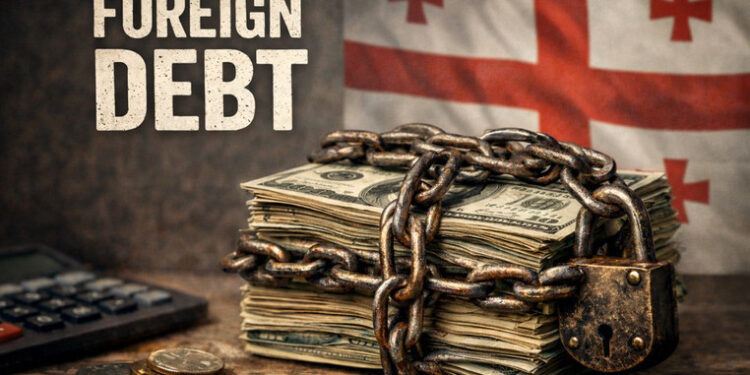 ერთ წელიწადში სახელმწიფოს საგარეო ვალი 843 მლნ დოლარით გაიზარდა და 9.4 მლრდ დოლარს გადააჭარბა