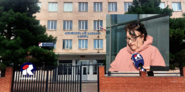 რუსთავში სკოლაში მოსწავლის მიერ მასწავლებლის კიბიდან დაგორება არ დადასტურდა