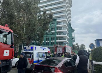 ბათუმში მშენებლობაზე ჟანგბადის ავზი გასკდა