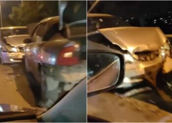 თბილისში ერთმანეთს სამი მანქანა შეეჯახა – არიან დაშავებულები