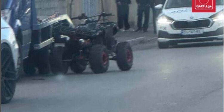 კვადროციკლით გადაადგილებისას მოზარდი დაშავდა