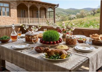 ბრწყინვალე აღდგომის სუფრა: ტრადიცია, სიმბოლიკა და გურული მასპინძლობა