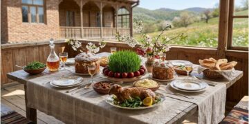 ბრწყინვალე აღდგომის სუფრა: ტრადიცია, სიმბოლიკა და გურული მასპინძლობა