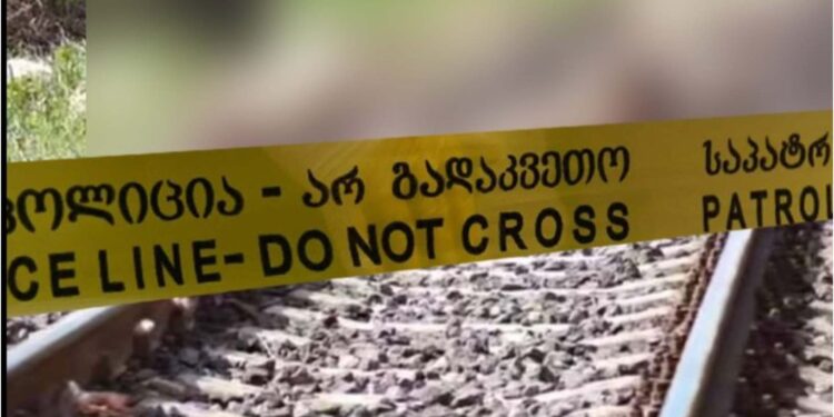 მარნეულში მატარებელმა ცხვრის ფარას გადაუარა