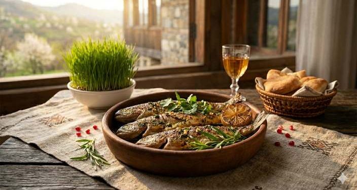 ნამდვილი გურული კალმახი კეცზე – კერძი, რომელიც ნებისმიერ სუფრას დაამშვენებს