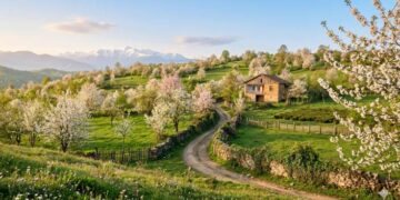 ხარება გურიაში — გაზაფხულის განახლება და კეთილი ამბების მოლოდინი