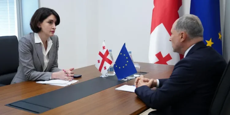 საგარეო საქმეთა სამინისტრო მაკა ბოჭორიშვილისა და პაველ ჰერჩინსკის შეხვედრის შესახებ ოფიციალურ ინფორმაციას ავრცელებს