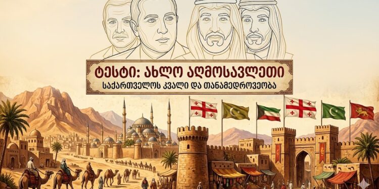 ტესტი – ახლო აღმოსავლეთი – როგორ იცნობ ჩვენს მეზობლებს?