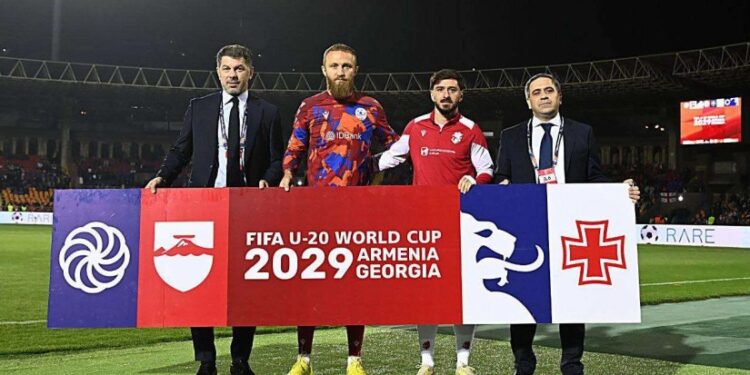 საქართველო და სომხეთი 2029 წელს FIFA-ს U20 მსოფლიო ჩემპიონატს უმასპინძლებენ