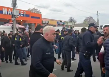 მარნეულში პოლიციასა და ფერმერებს შორის დაპირისპირება იყო – დაკავებულია 2 პირი