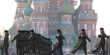 მოსკოვში 9 მაისის აღლუმი სამხედრო ტექნიკის გარეშე გაიმართება