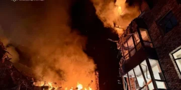 რუსებმა კიევსა და დნიპროს დაარტყეს, არიან დაღუპულები და დაშავებულები