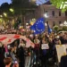 ლოზუნგით – „ძალა ერთობაშია – ძალა ევროპაშია“ ფილარმონიიდან პარლამენტისკენ საპროტესტო მსვლელობა იმართება