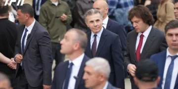 სვეტიცხოვლის საკათედრო ტაძარში ბიძინა ივანიშვილი მივიდა, სადაც ახალი კათოლიკოს-პატრიარქის, შიო მესამის ინტრონიზაცია მიმდინარეობს,