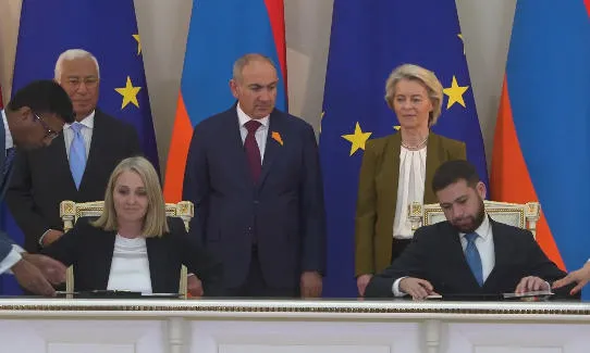 ევროკავშირმა და სომხეთმა დაკავშირებადობის სფეროში პარტნიორობის შესახებ შეთანხმება გააფორმეს