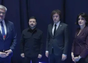 ირაკლი კობახიძე ერევანში ვოლოდიმირ ზელენსკის შეხვდა